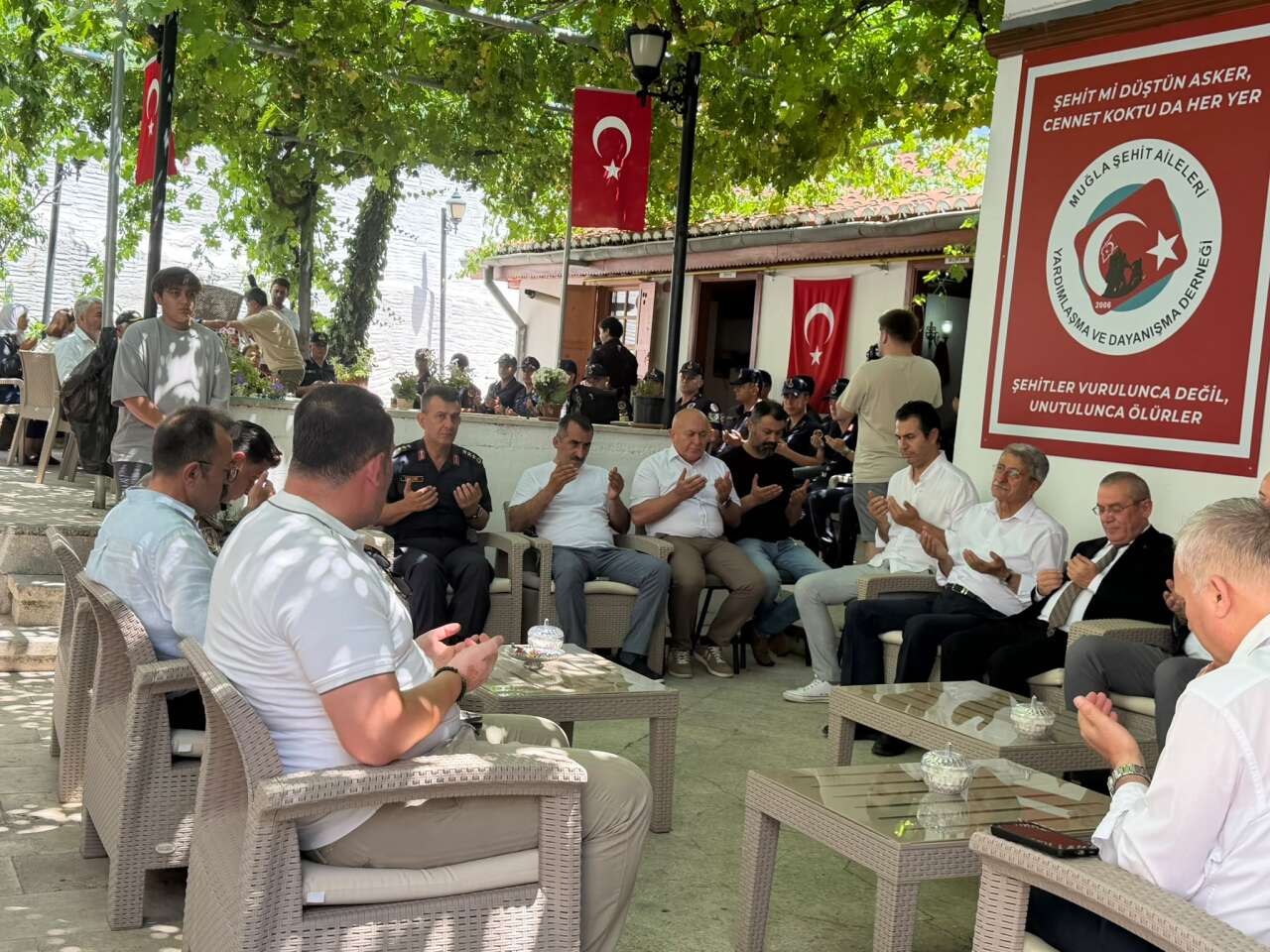 Muğla’da Anlamlı Gün: Polis, Asker ve Protokol Şehitler İçin Bir Araya Geldi 4